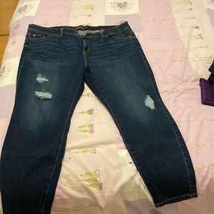 Torrid - Bombshell Distressed Skinny Jean